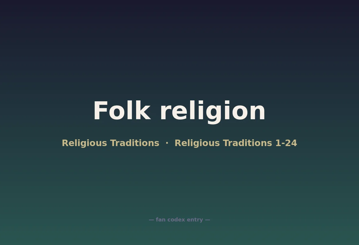 Folk religion