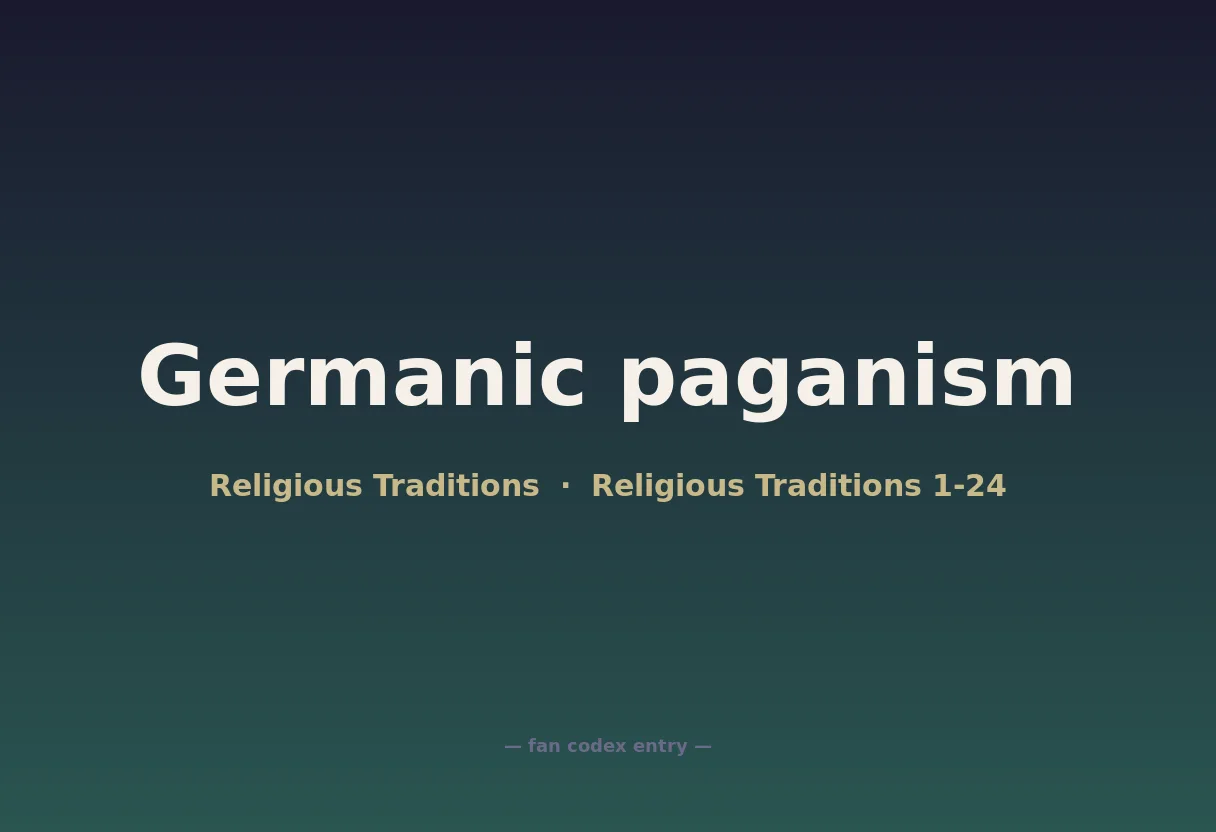 Germanic paganism