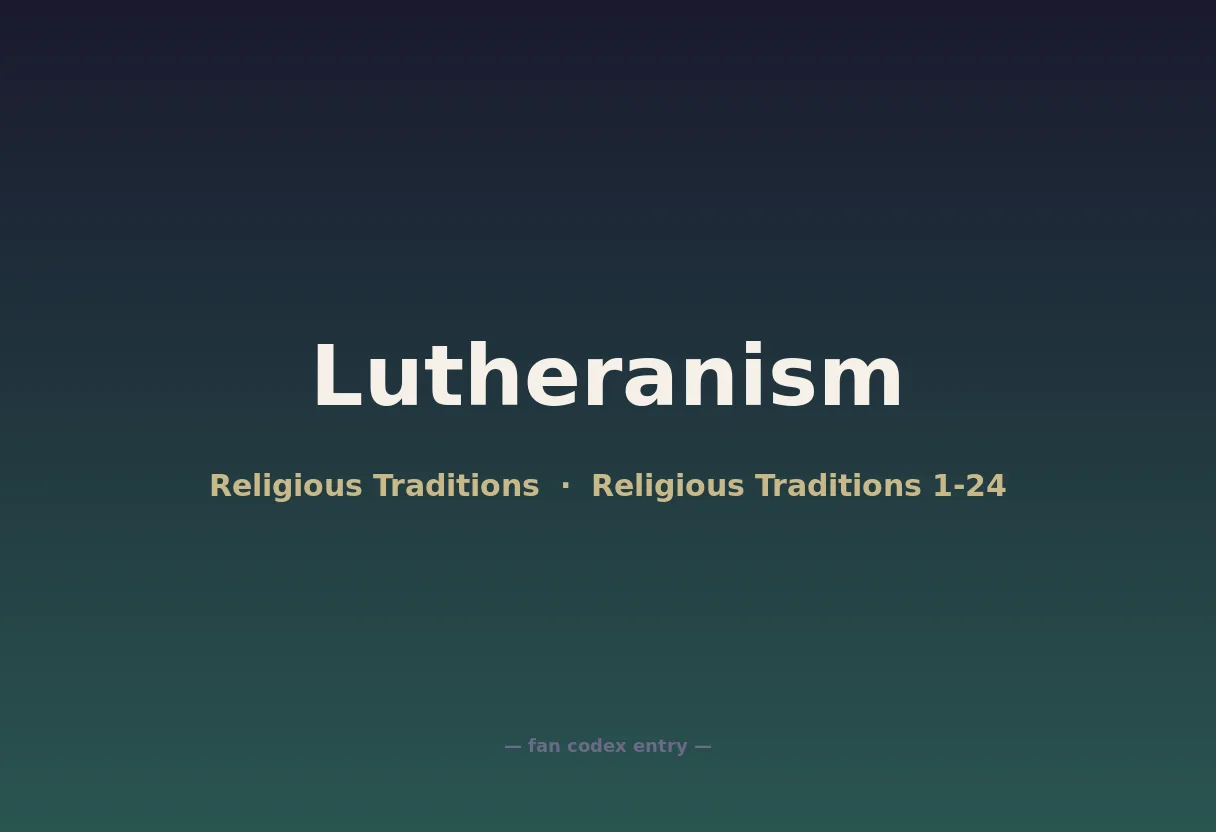 Lutheranism