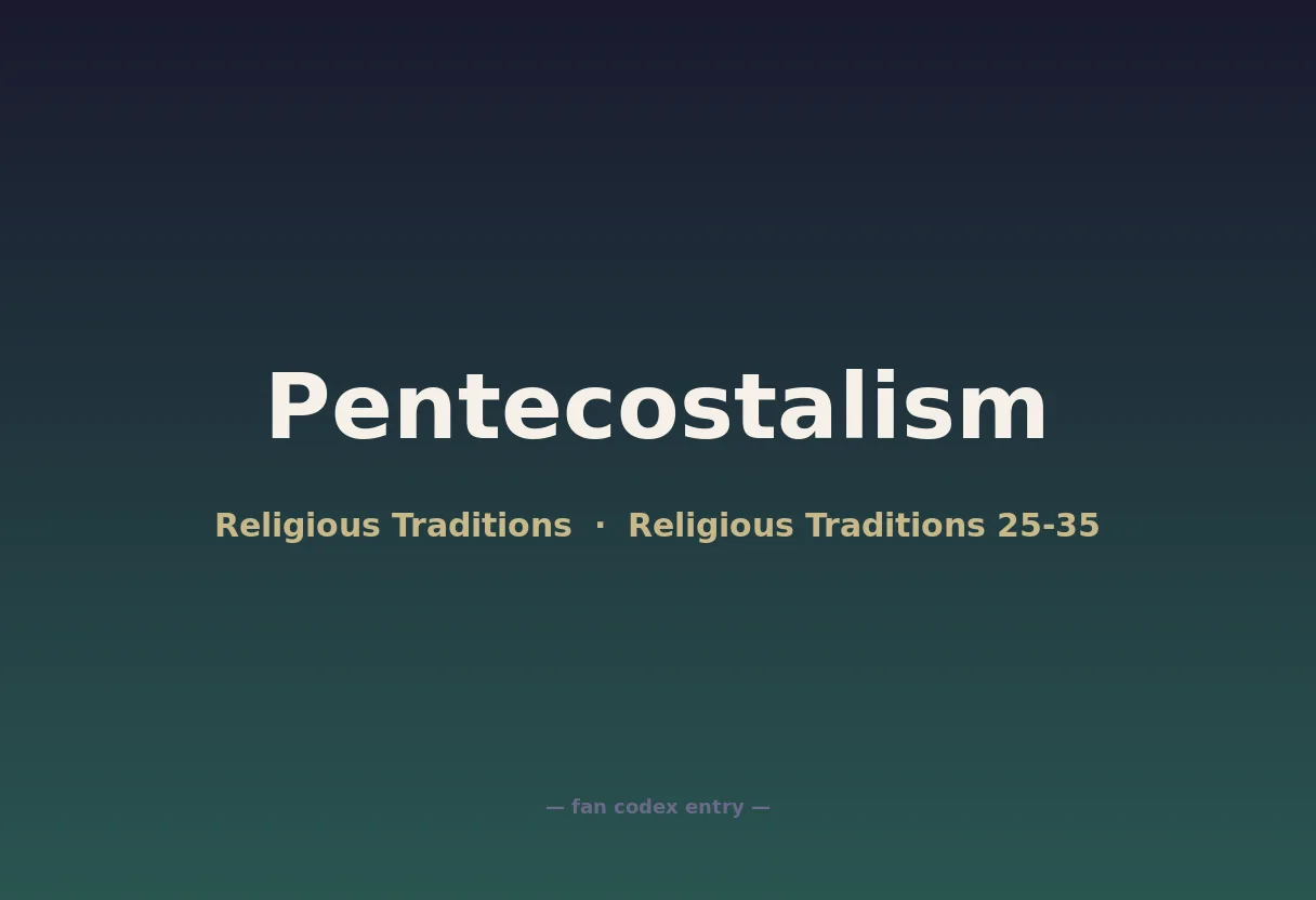 Pentecostalism