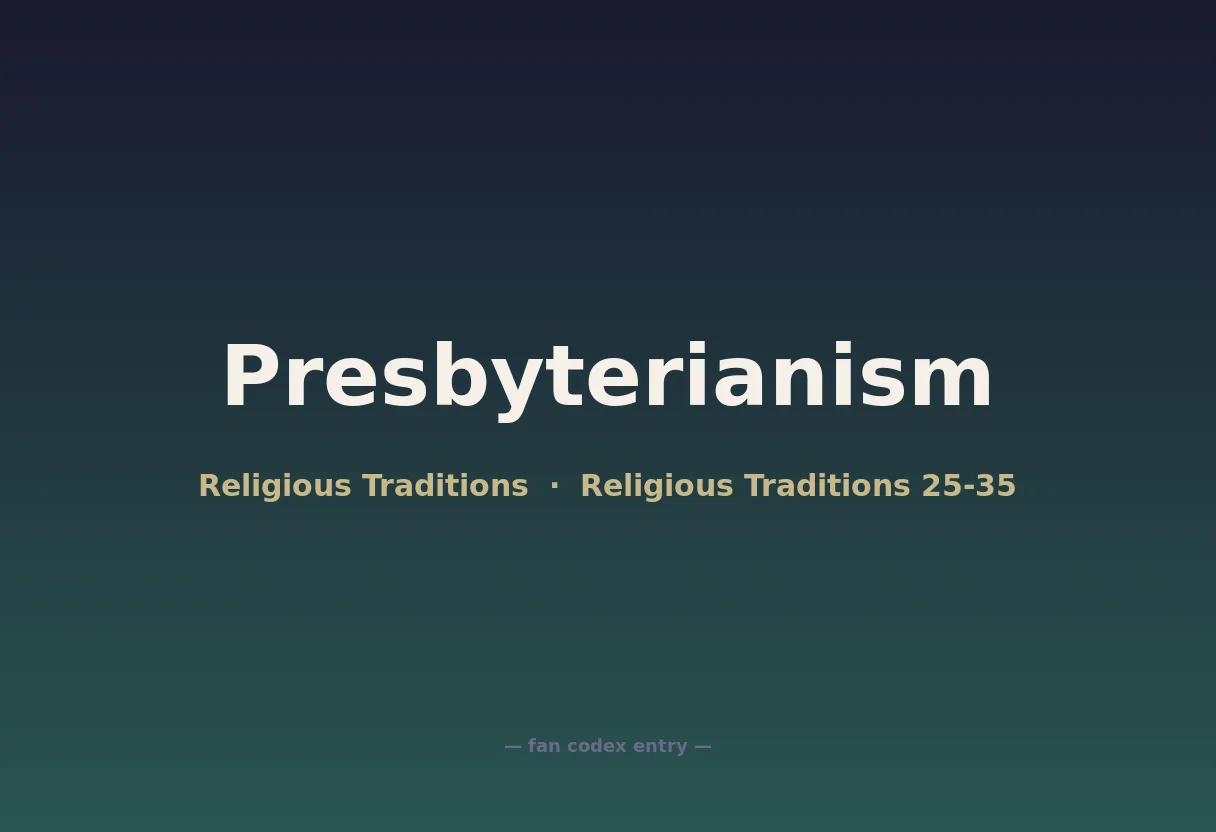 Presbyterianism