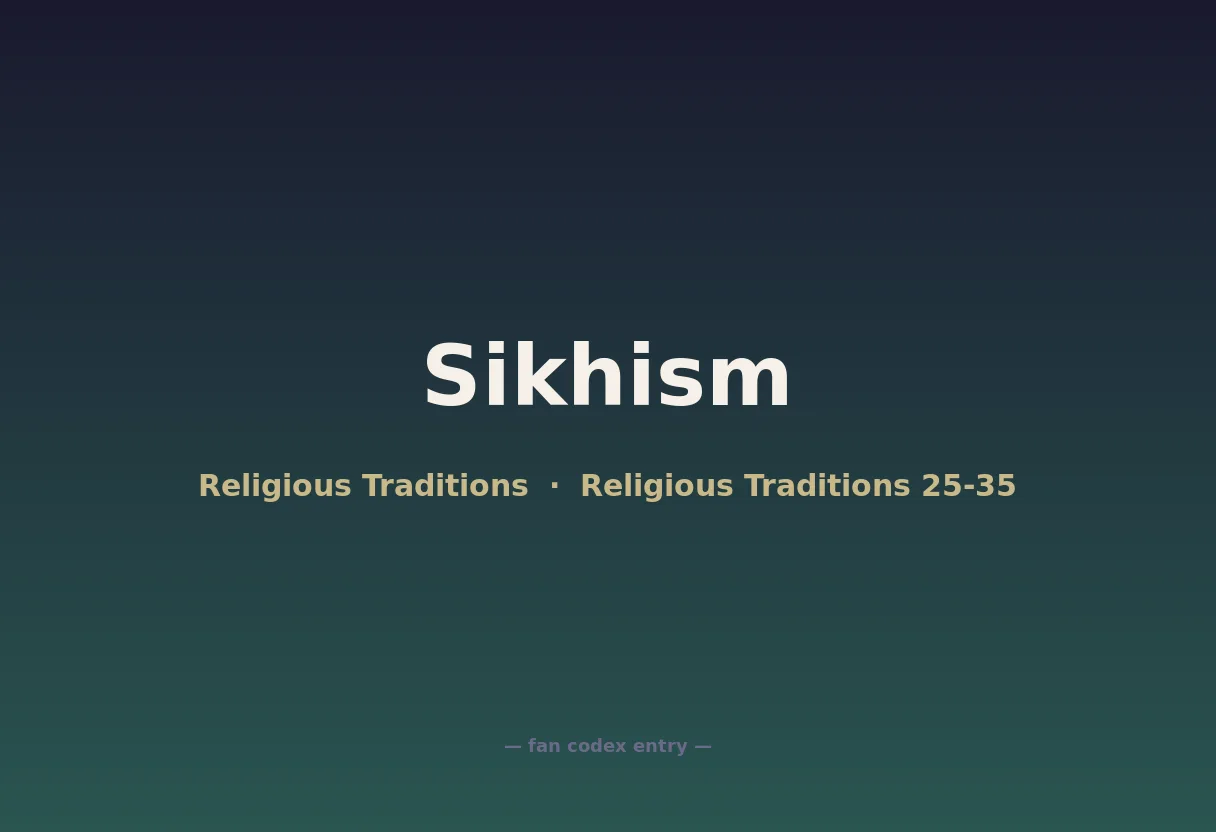 Sikhism